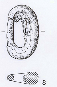 Die Gürtelschnalle im Orginalen